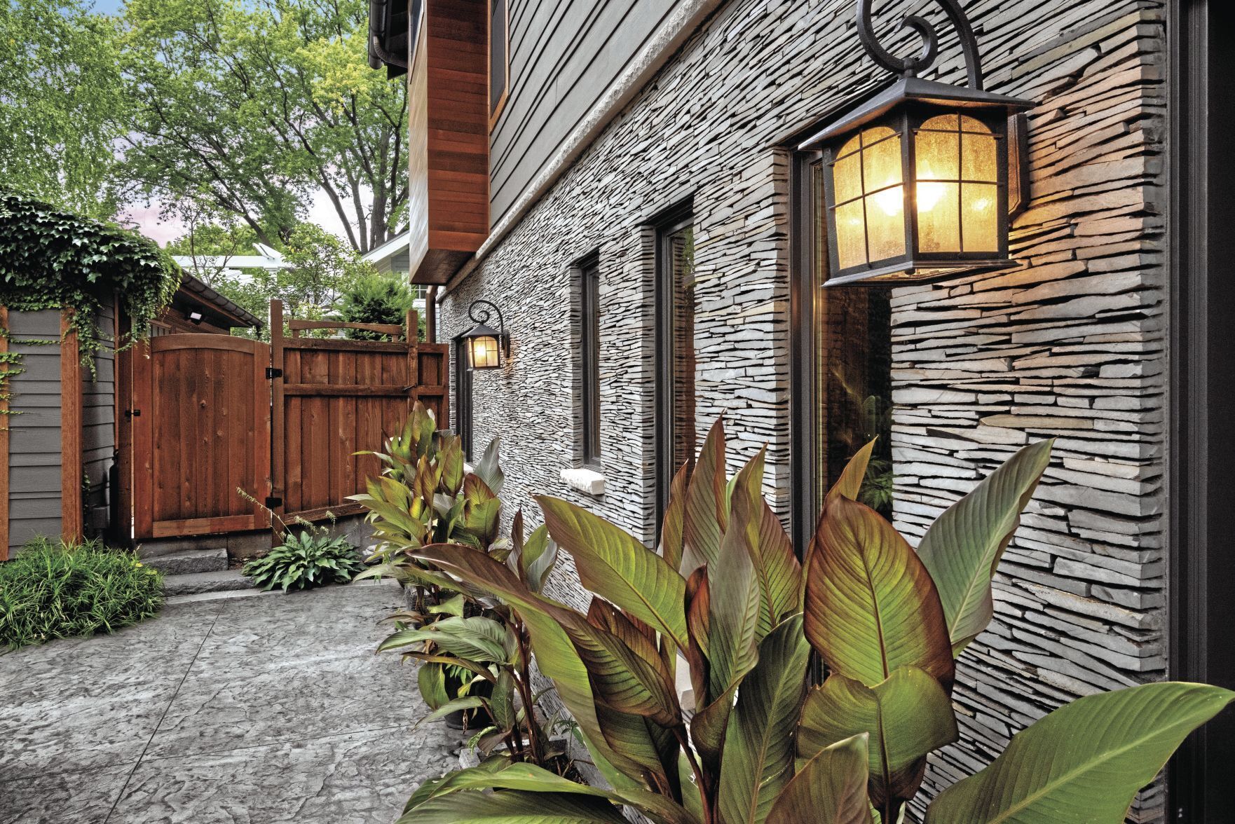 Remodeled exterior